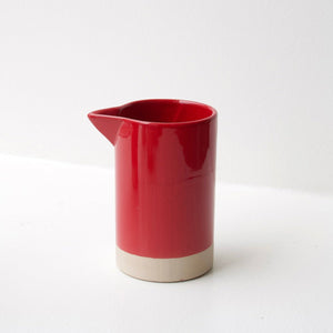 Milk Jug, Red