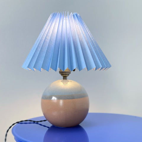 May Tablelamp / Amber & Sky Blue