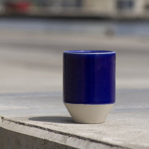 Tall Thin Cup, Indigo