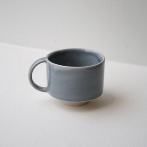 Cup with handle, Sky blue