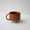 Cup with handle, Brown