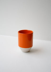 Tall Thin Cup, Orange