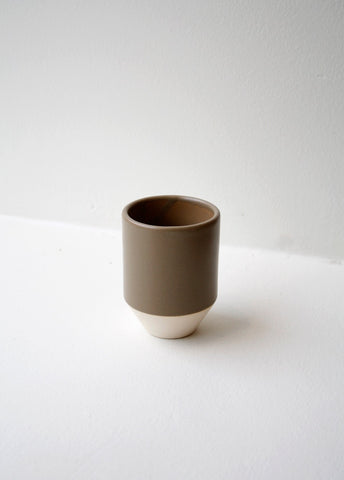 Tall Thin Cup, Olive