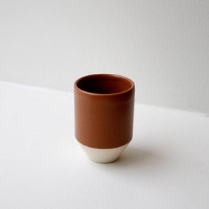 Tall Thin Cup, Brown