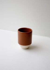 Tall Thin Cup, Brown