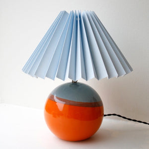 May Tablelamp / Orange & Sky Blue