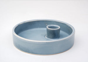 Candleholder, Sky Blue